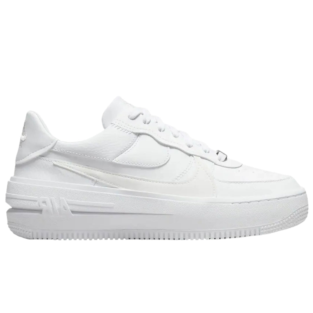 Nike Air Force 1 Platform White Trainers Nova Clothing