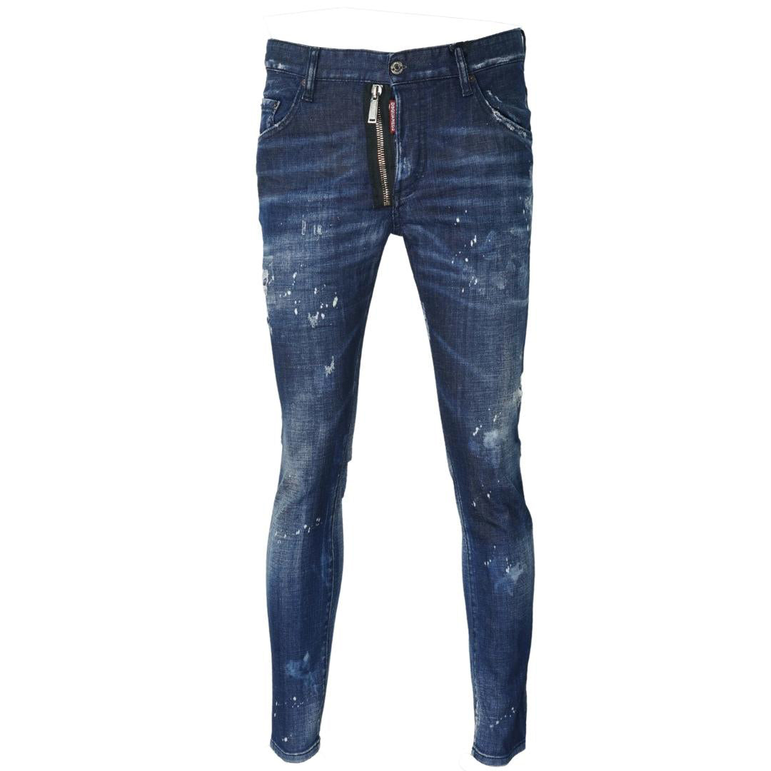 Dsquared2 Skater Jean Zip Paint Splash Jeans – Nova Clothing