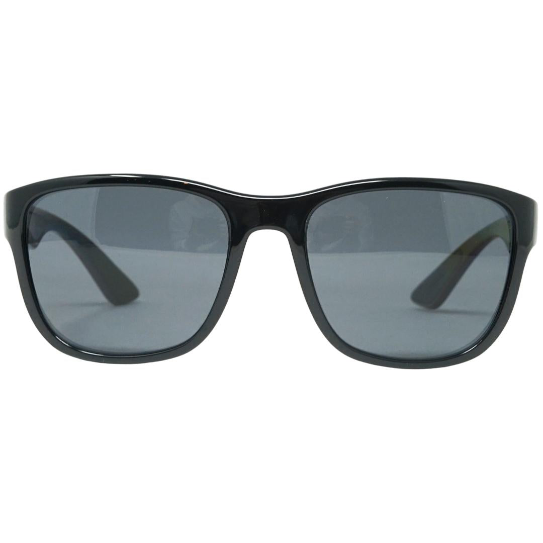 Prada Sport Grey Polarized Black Sunglasses