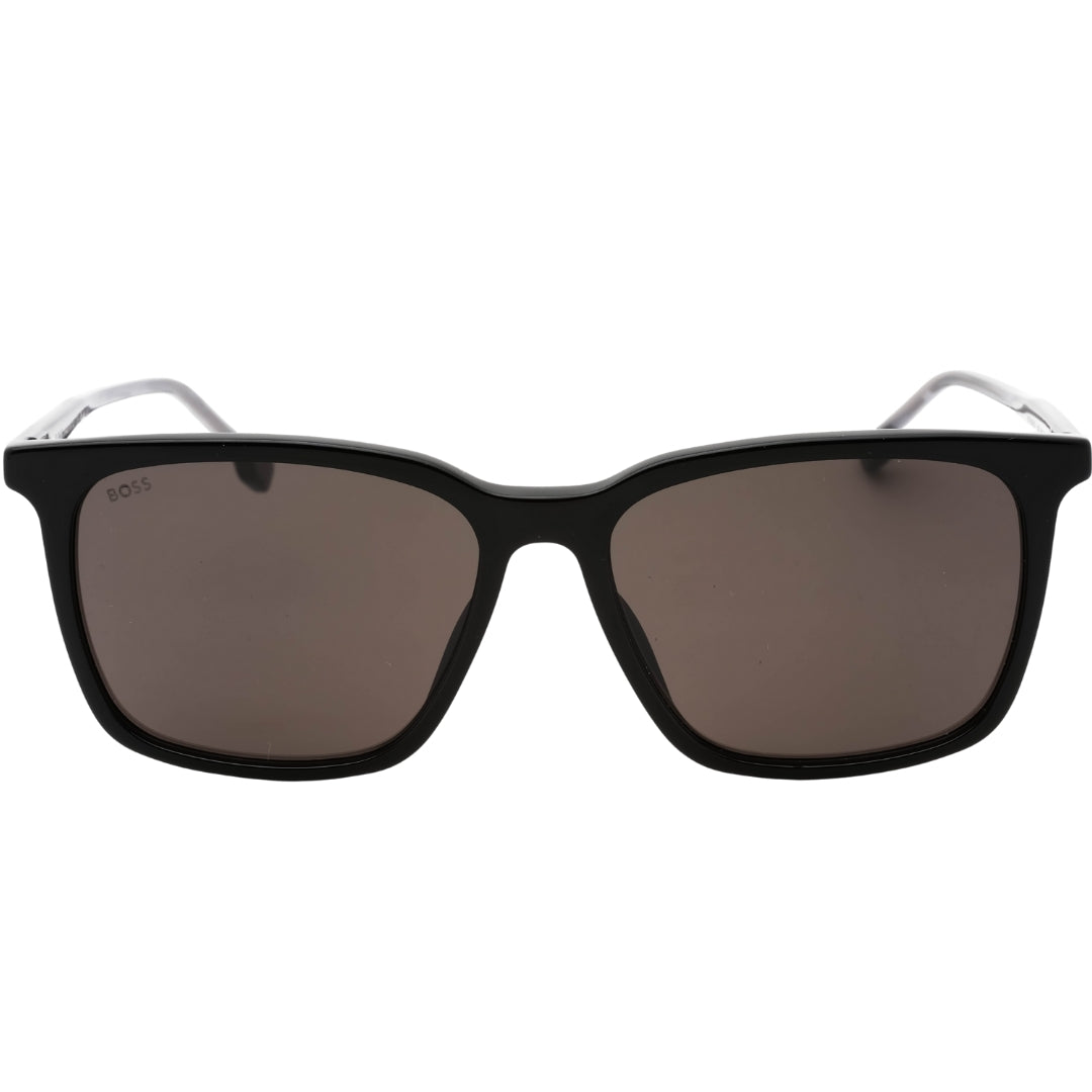 Hugo Boss Grey Lens Black Sunglasses One Size