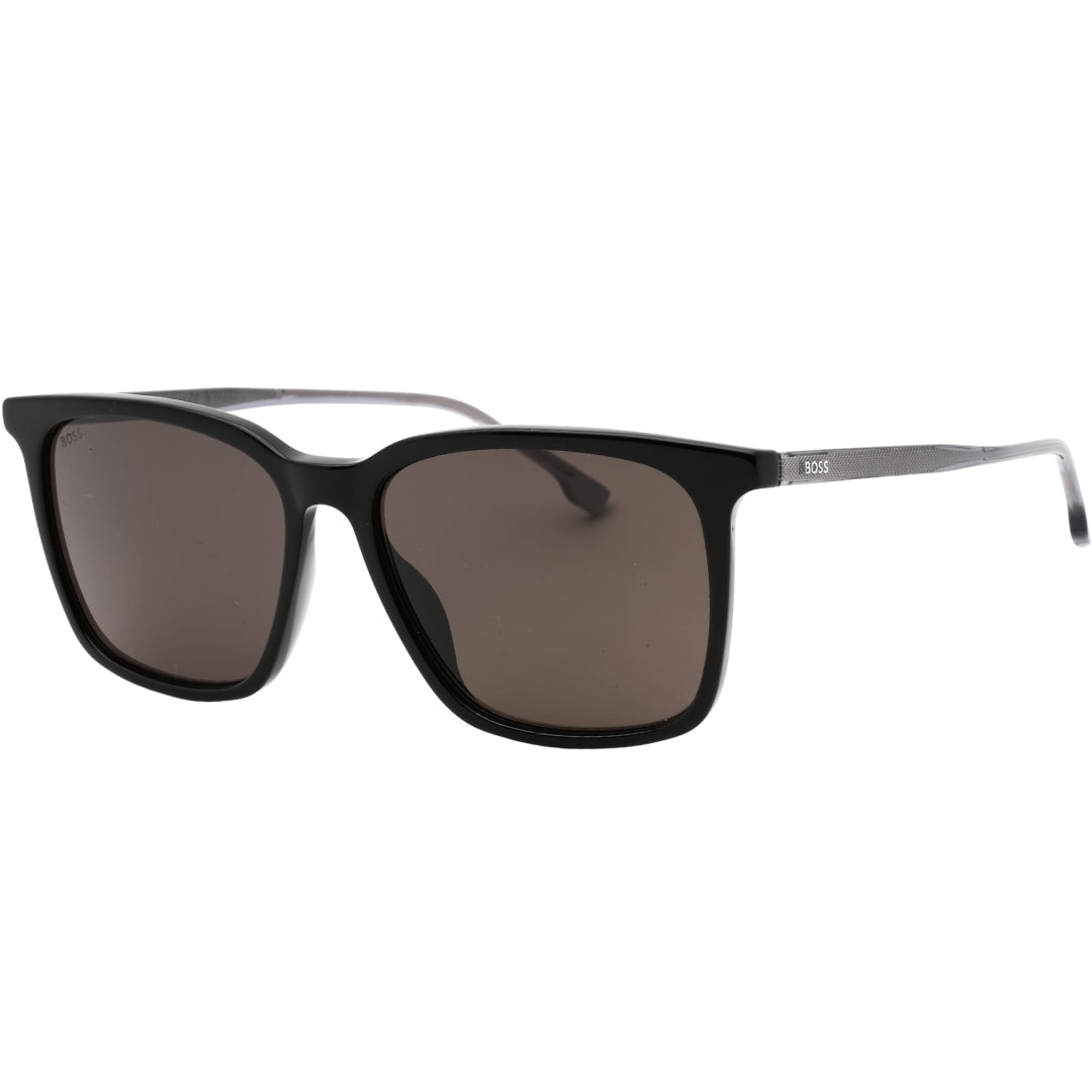 Hugo Boss Grey Lens Black Sunglasses One Size