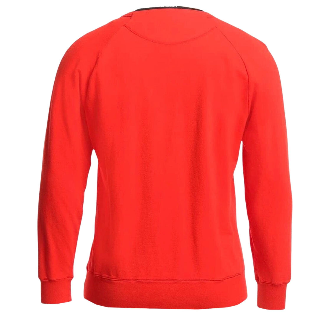 C.P. Company Brand Logo Red Jumper