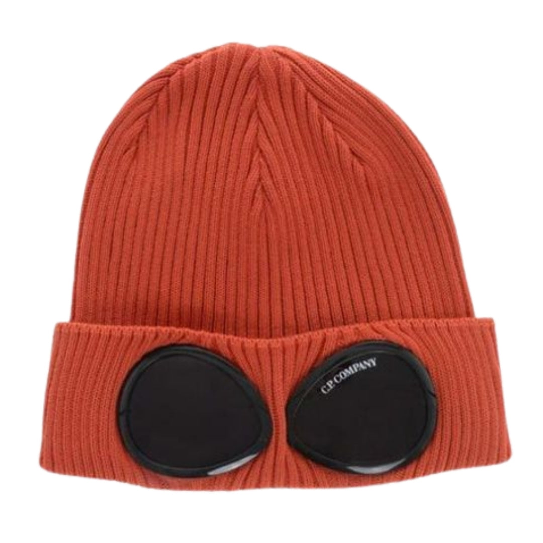 C.P. Company Harvest Pumpkin Orange Beanie