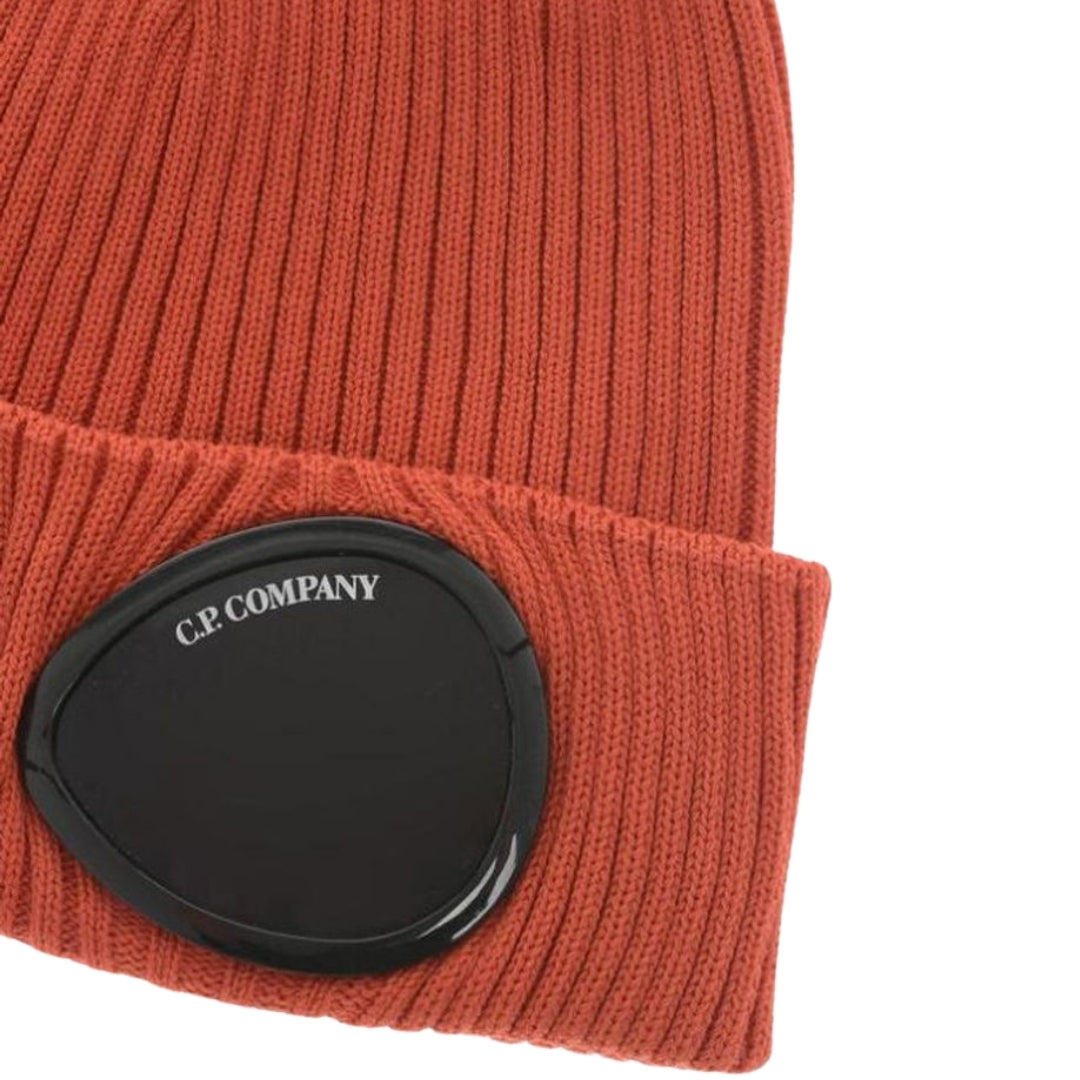 C.P. Company Harvest Pumpkin Orange Beanie