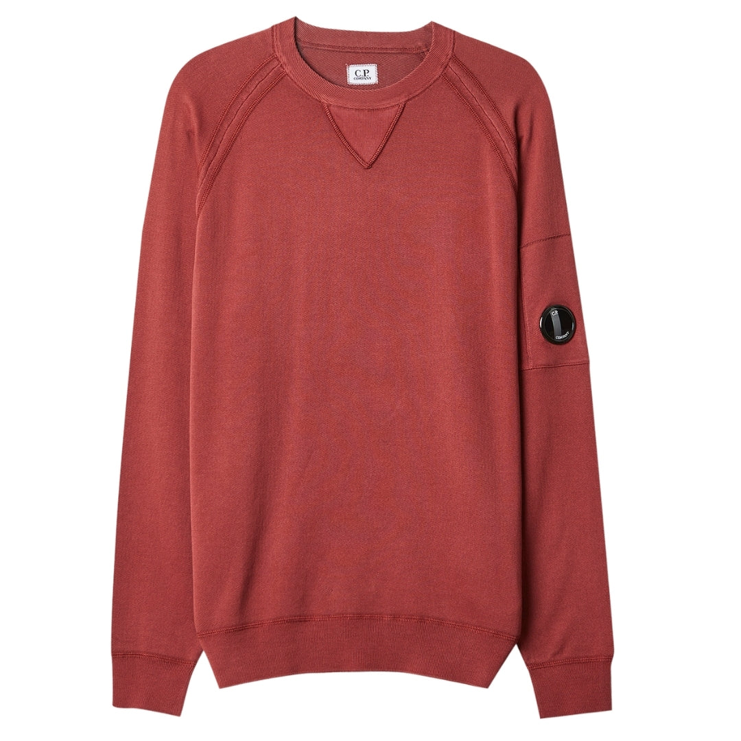 C.P. Company Light Terry Burgundy Sweatshirt S