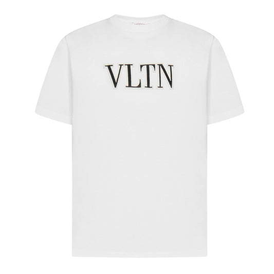 Valentino VLTN Embroidered White T-Shirt