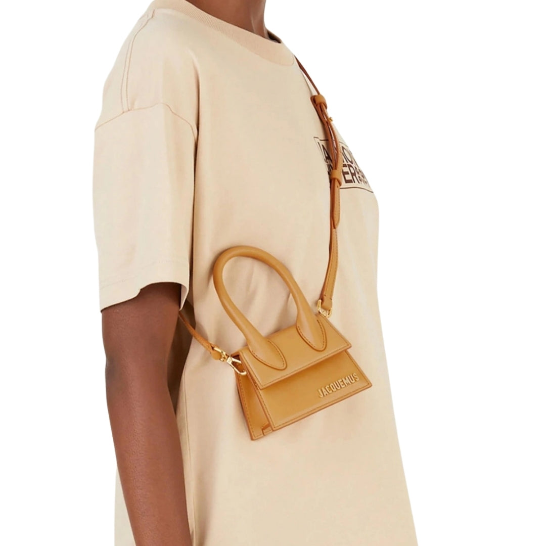 Jacquemus Le Chiquito Camel Brown Mini Bag