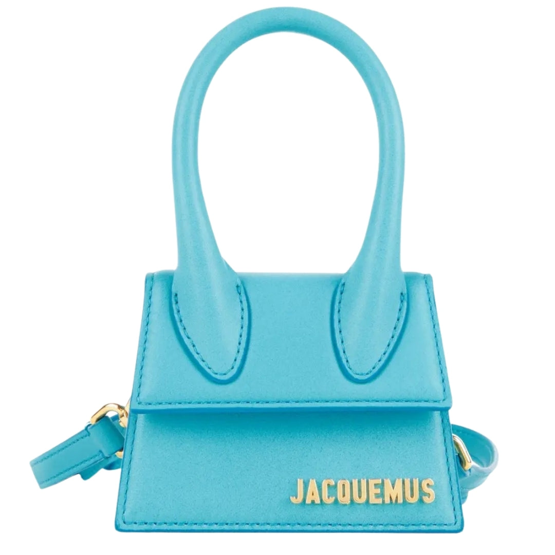 Jacquemus Le Chiquito Turquoise Blue Mini Bag One Size