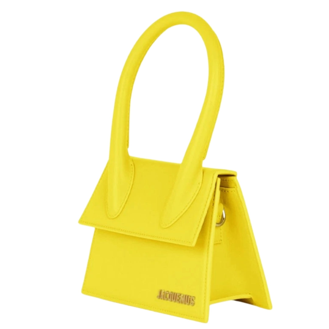 Jacquemus Le Chiquito Moyen Yellow Bag