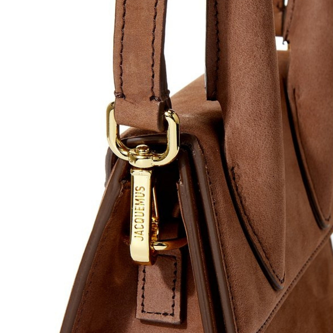 Jacquemus Le Chiquito Moyen Brown Bag