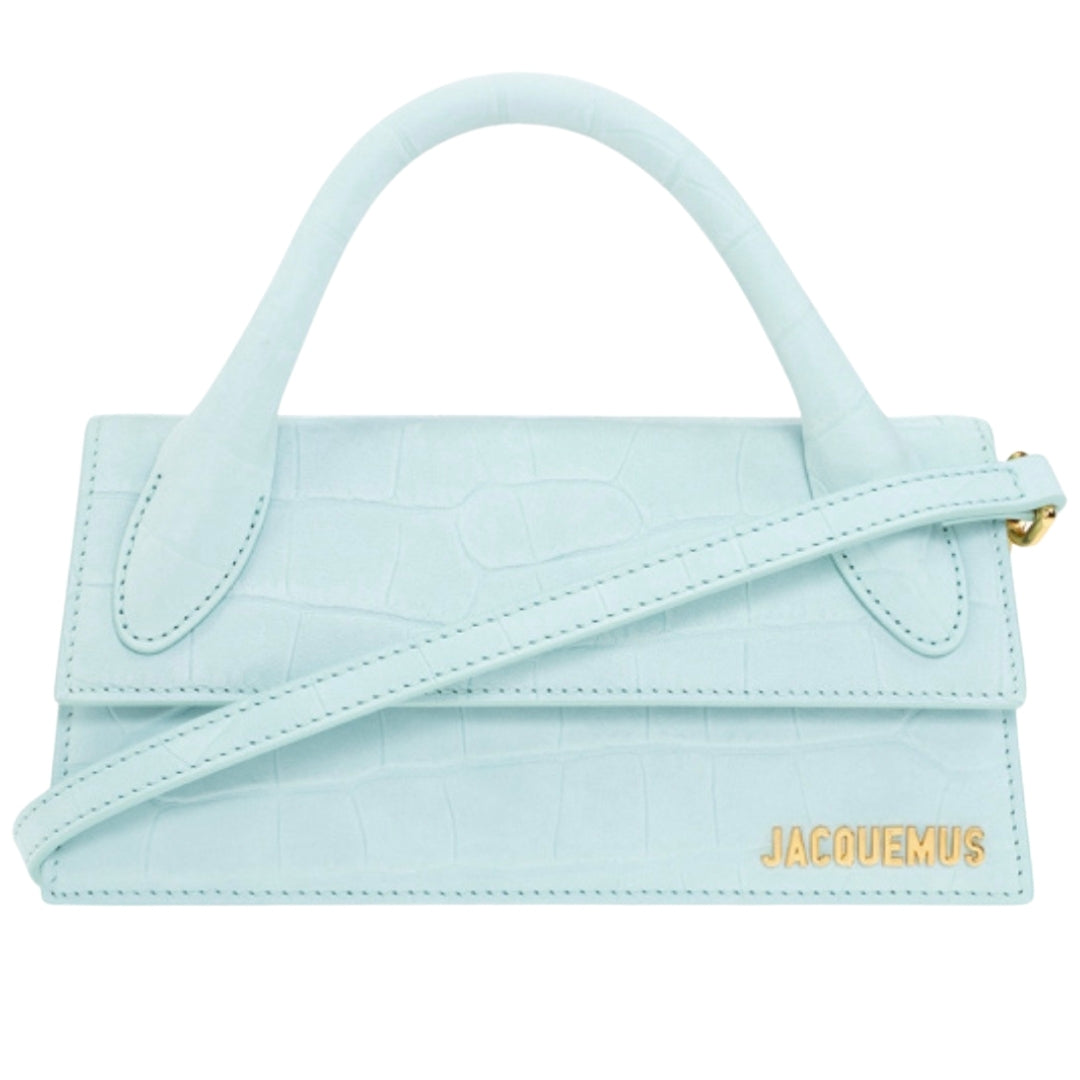 Jacquemus Le Chiquito Long Light Blue Bag