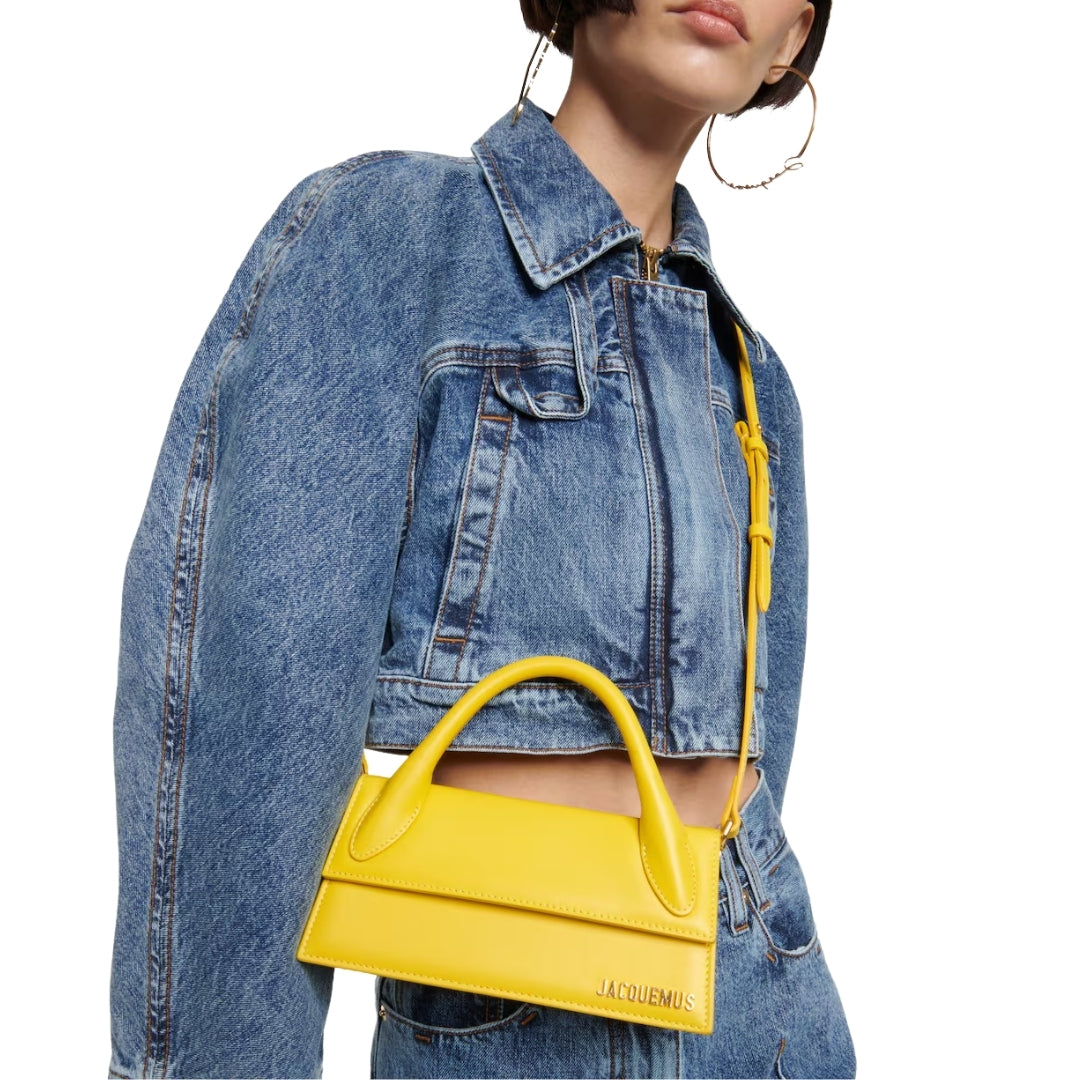 Jacquemus Le Chiquito Long Yellow Bag