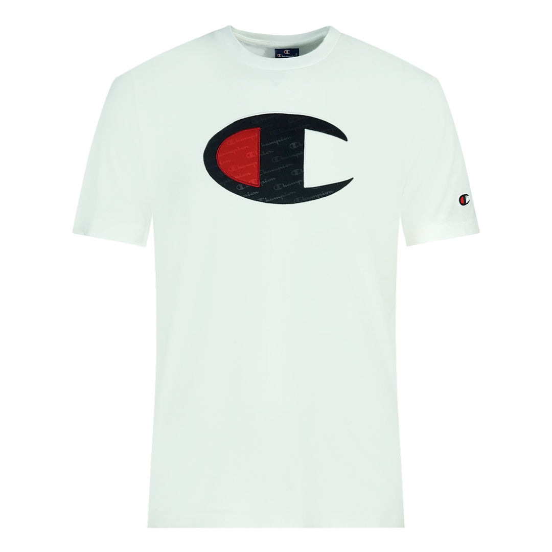Champion Large C Logo White T-Shirt