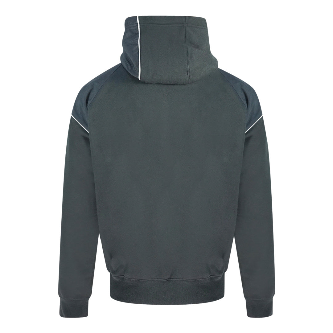 Champion Asymmetric Chest Pocket Logo Black Hoodie