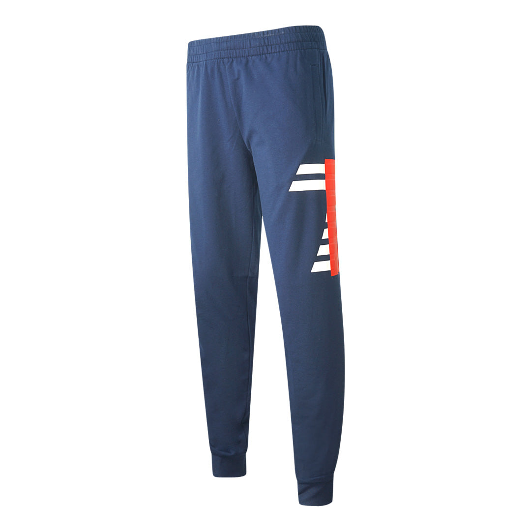 EA7 No 7 Logo Navy Blue Sweat Pants