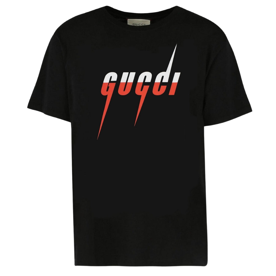 Gucci Blade Logo Oversized Fit Black T-Shirt