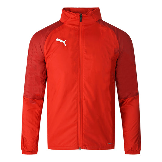 Puma Windcell Lined Red Training Jacket - Nova Clothing