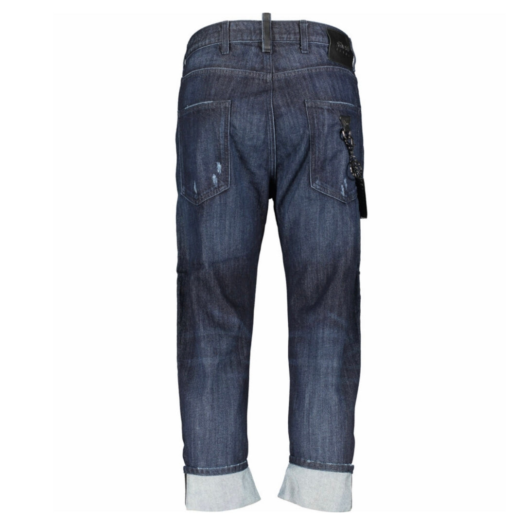 Armani Jeans Comfort Fit Dark Blue Jeans - Nova Clothing