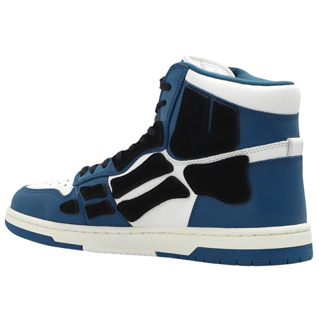 Amiri Skel Top High Top Navy Blue Sneakers UK 8