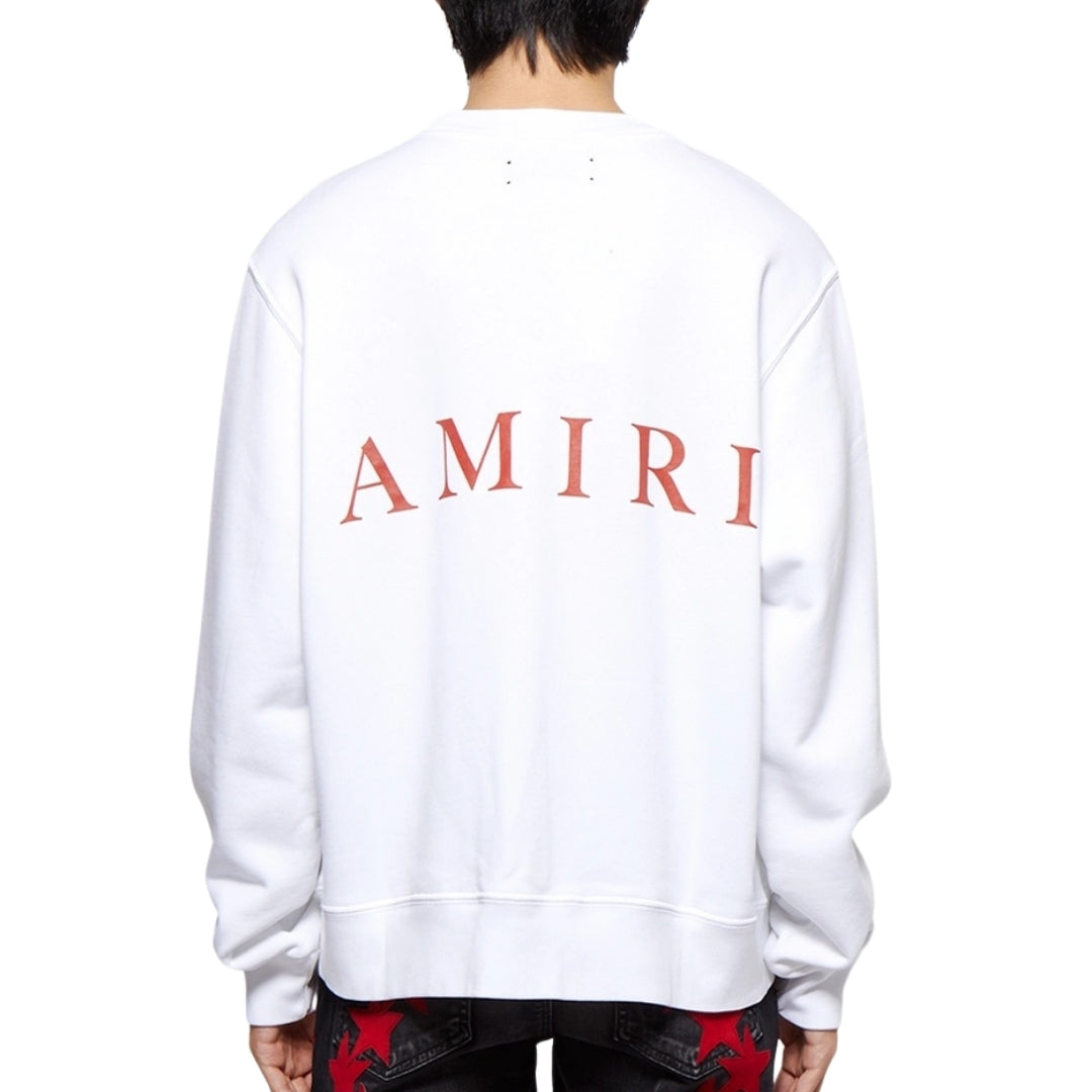 Amiri MA Logo White Sweatshirt S