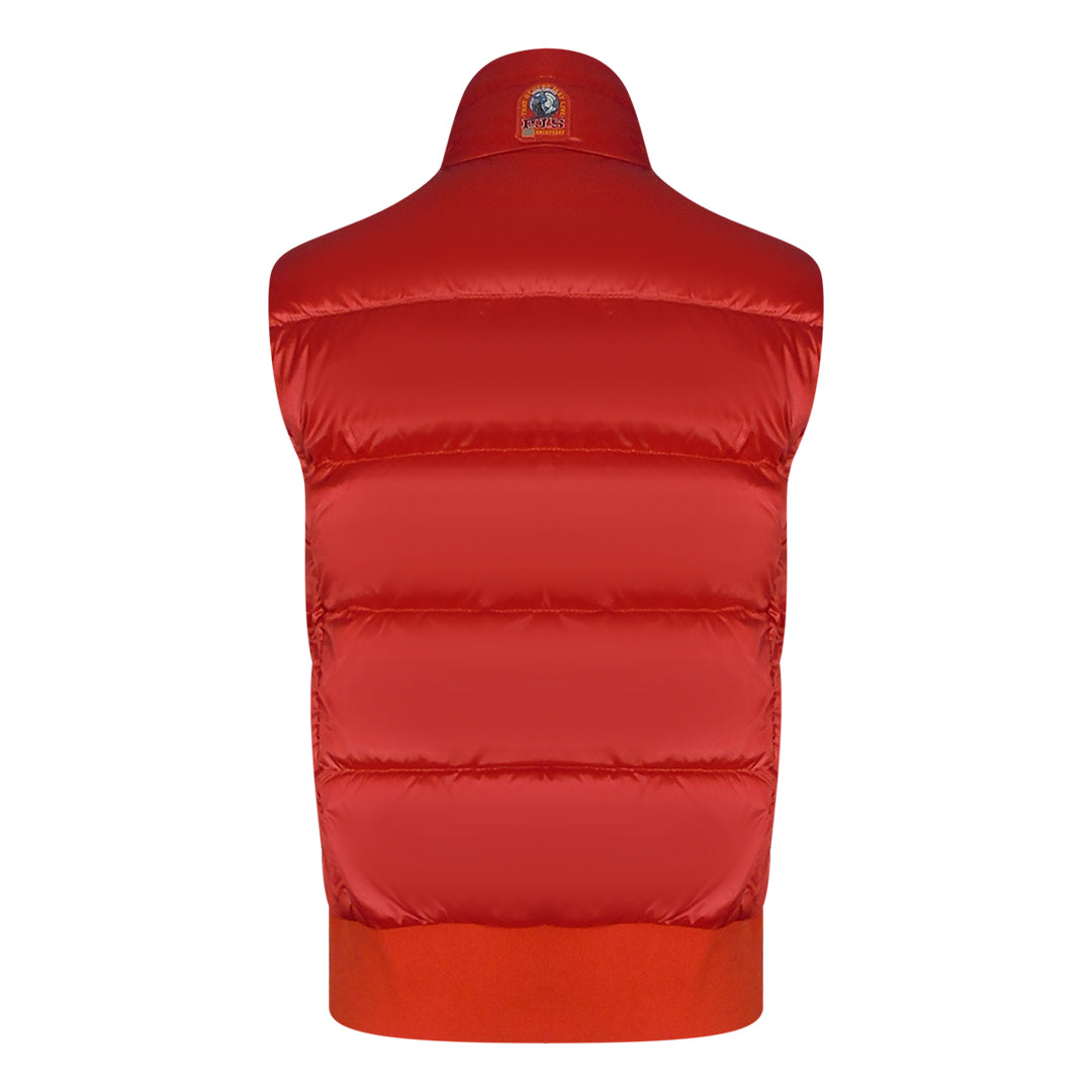 Parajumpers Ali Red Down Gilet Jacket S