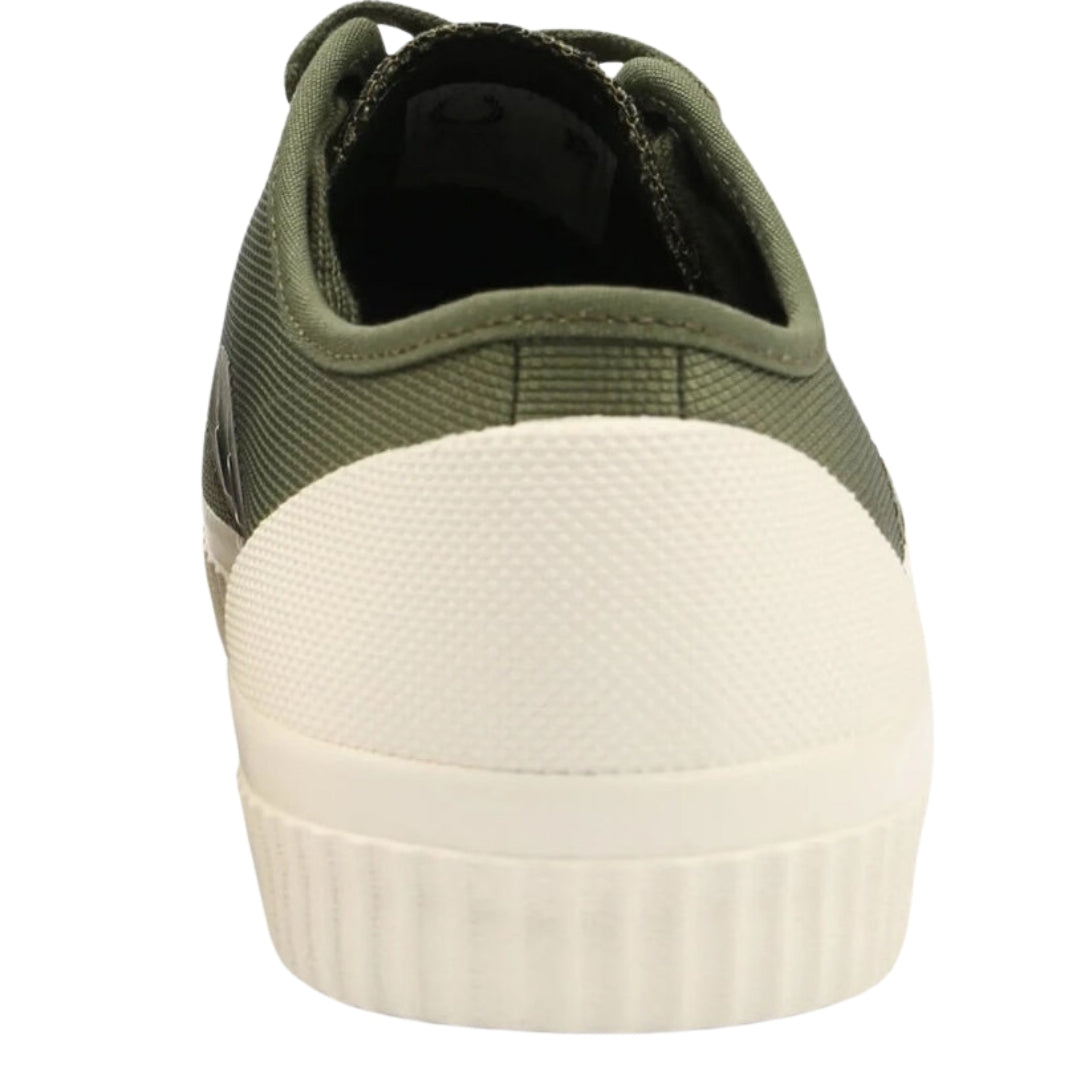 Fred Perry Hughes Low Textured Poly Parka Green Shoes UK 7