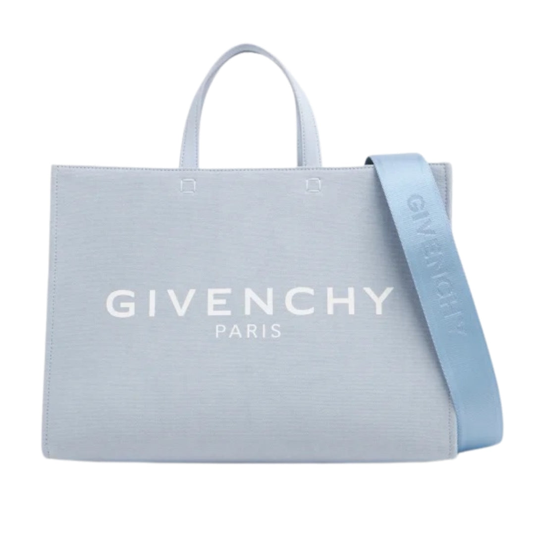 Givenchy G-Tote Cloud Blue Medium Tote Bag