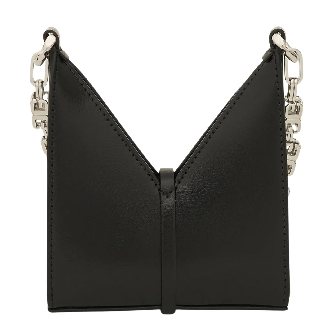 Givenchy Cut Out With Chain Black Micro Bag