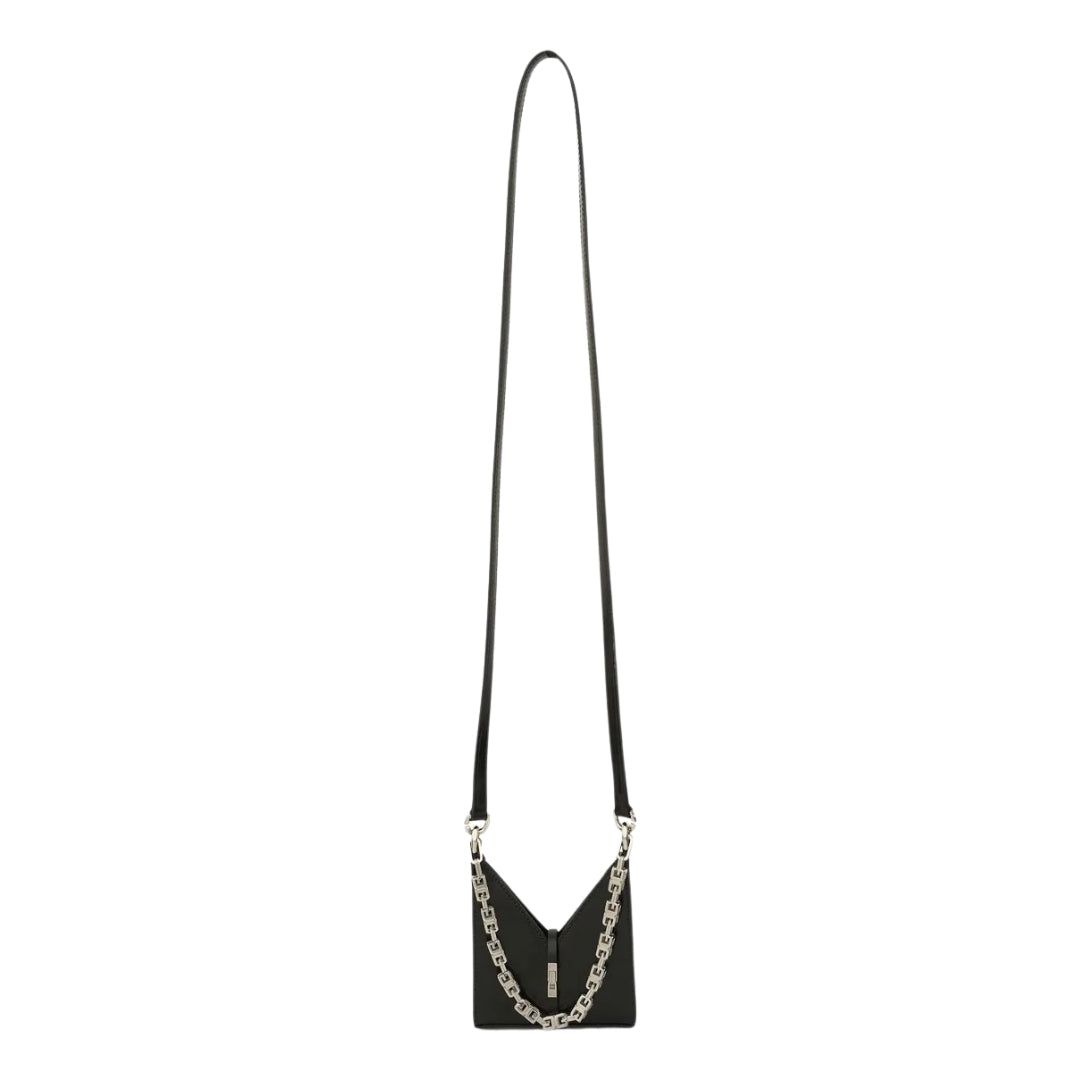 Givenchy Cut Out With Chain Black Micro Bag