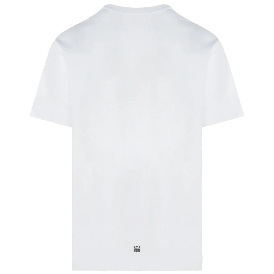 Givenchy Circle Logo Oversized White T-Shirt S