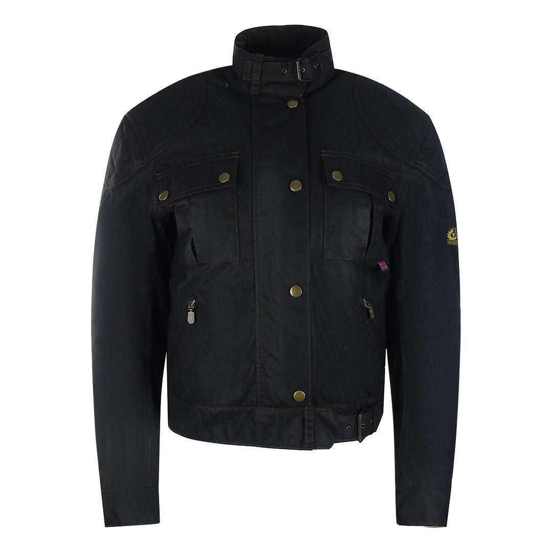 Belstaff Brooklands Black Motorcycle Jacket M