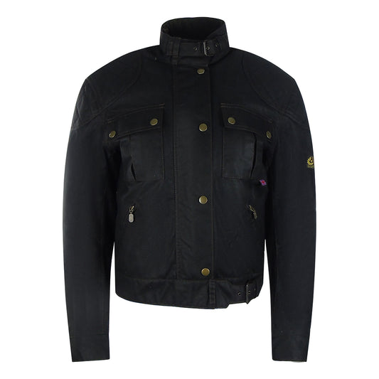 Belstaff Brooklands Black Motorcycle Jacket M