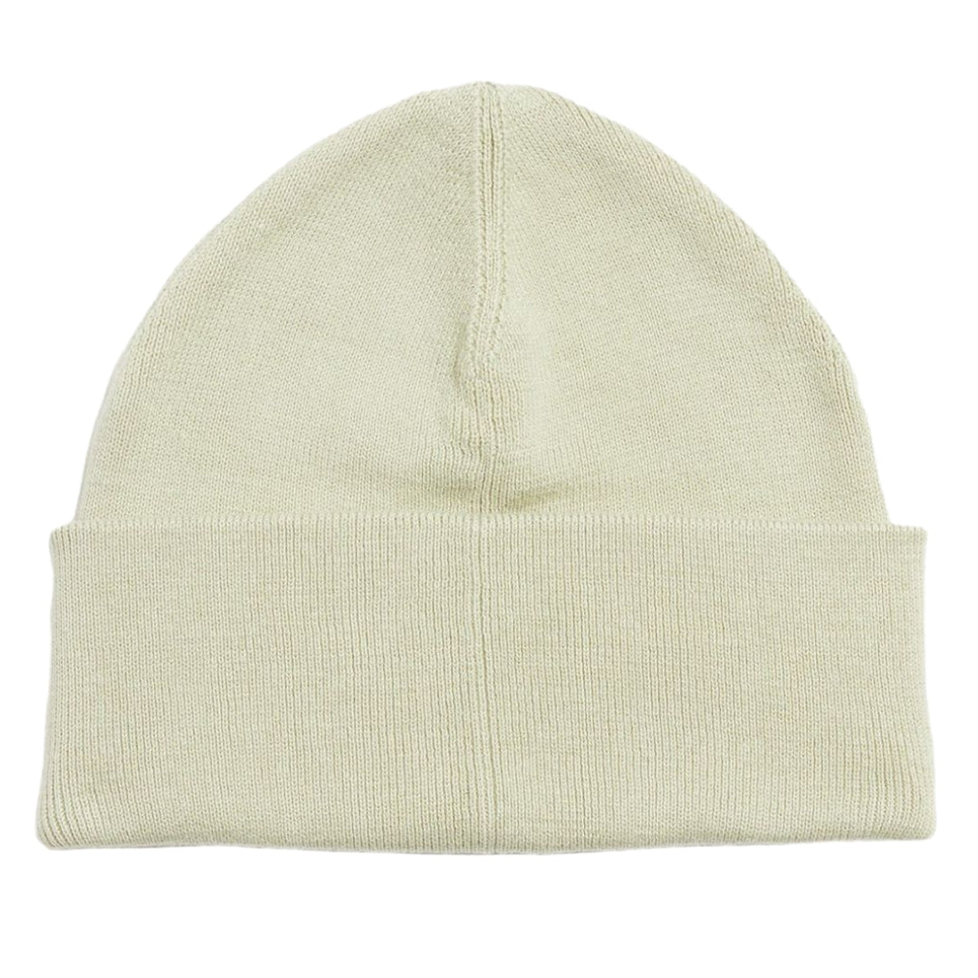 Fred Perry Graphic Logo Light Oyster Cream Beanie