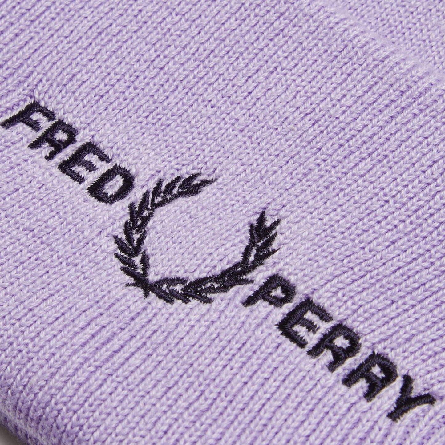 Fred Perry Graphic Logo Lilac Purple Beanie