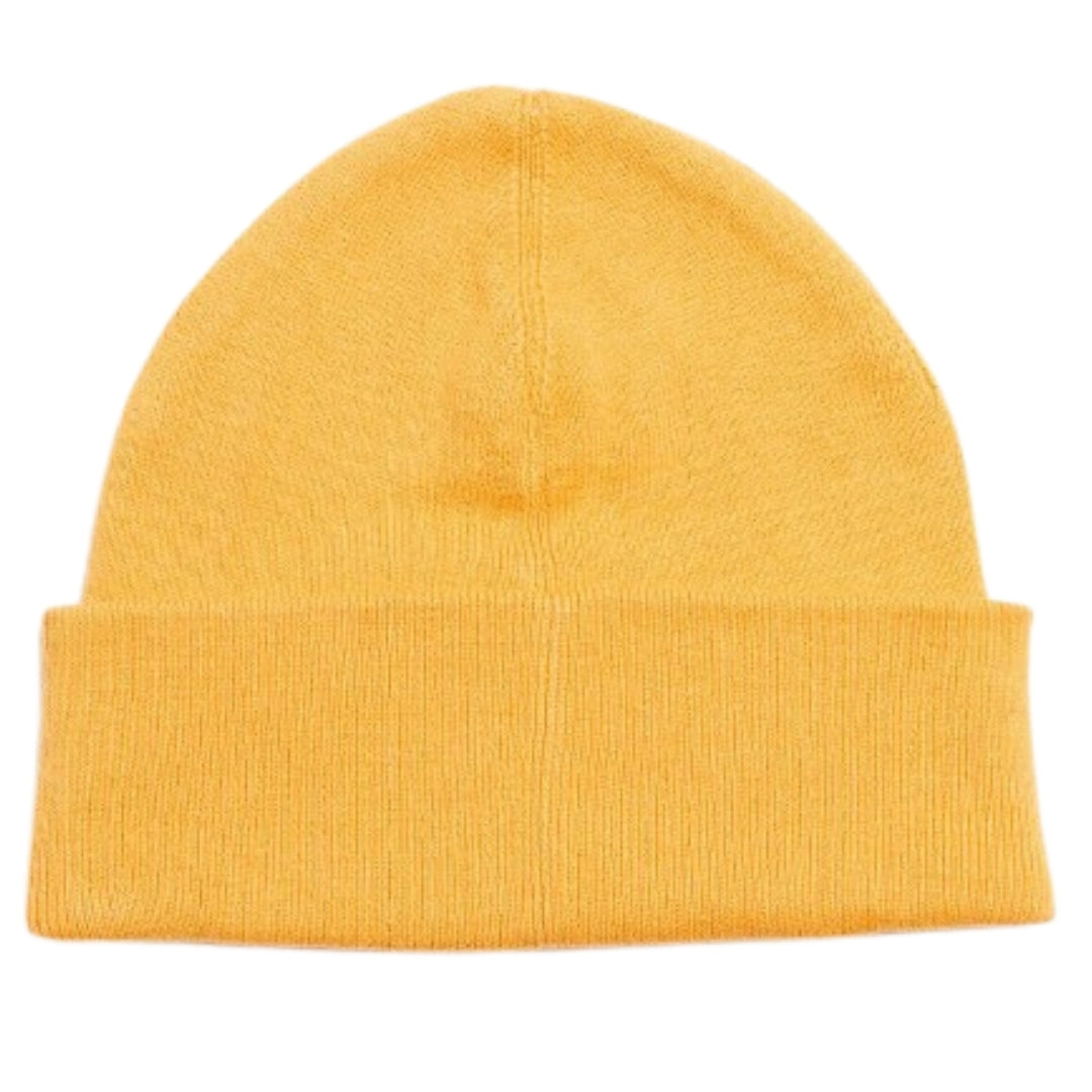 Fred Perry Graphic Logo Golden Hour Yellow Beanie