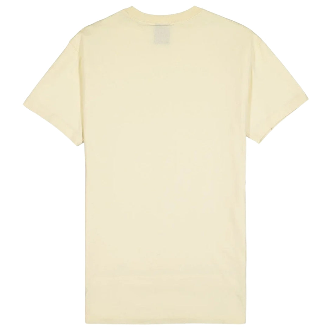 Nike Swoosh Logo Loose Fit Cream T-Shirt XS