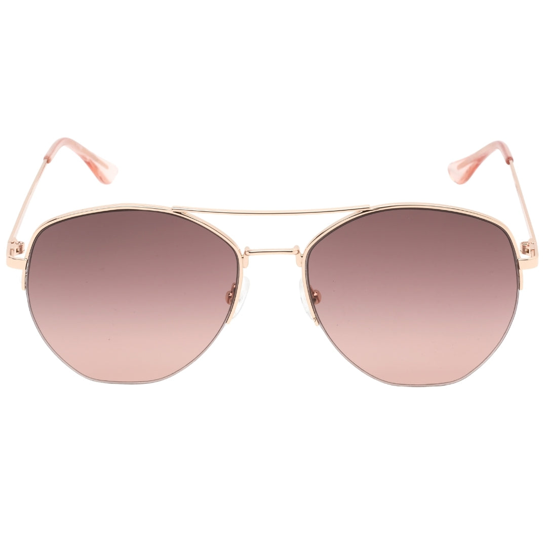 Calvin Klein Rose Gold Sunglasses One Size