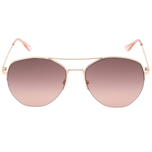 Calvin Klein Rose Gold Sunglasses One Size