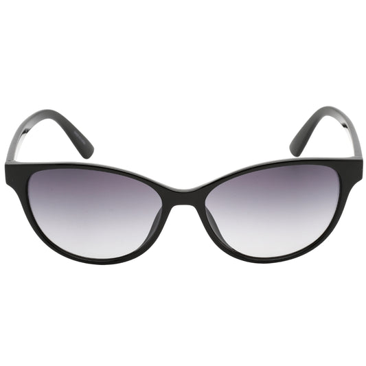 Calvin Klein Grey Gradient Black Sunglasses One Size