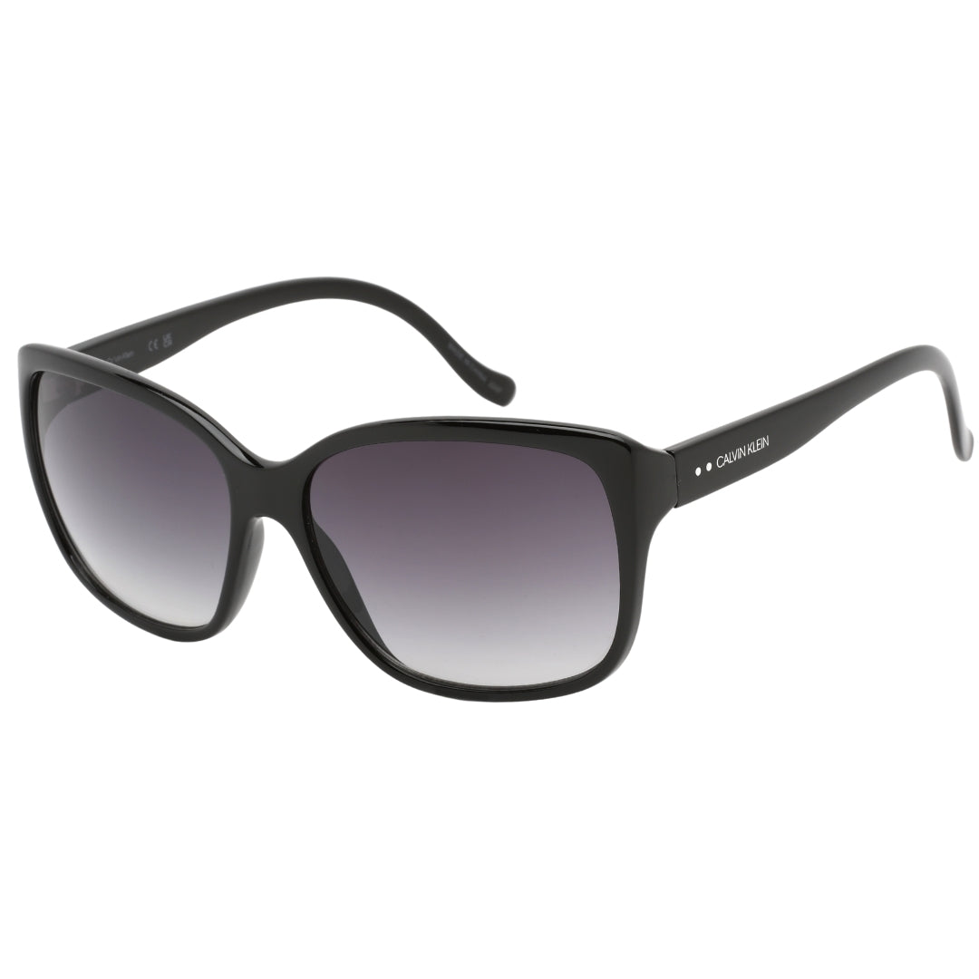 Calvin Klein Grey Lensed Black Sunglasses One Size