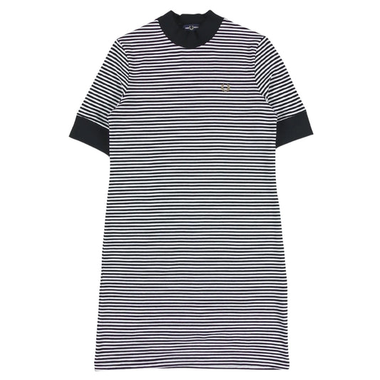 Fred Perry Navy Blue Stripped Snow White Dress XS