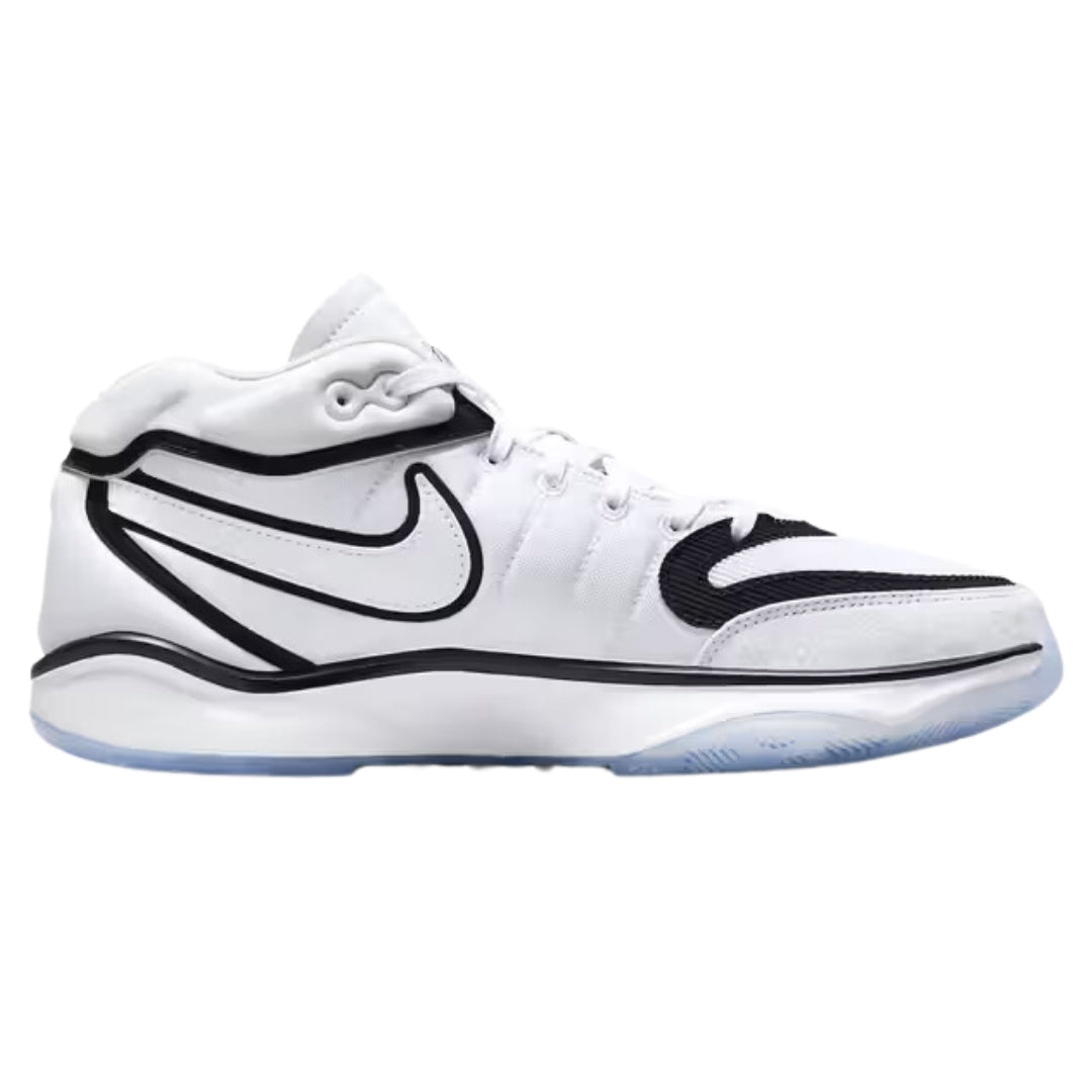 Nike Air Zoom G.T. Hustle 2 White Basketball Trainers UK 6.5