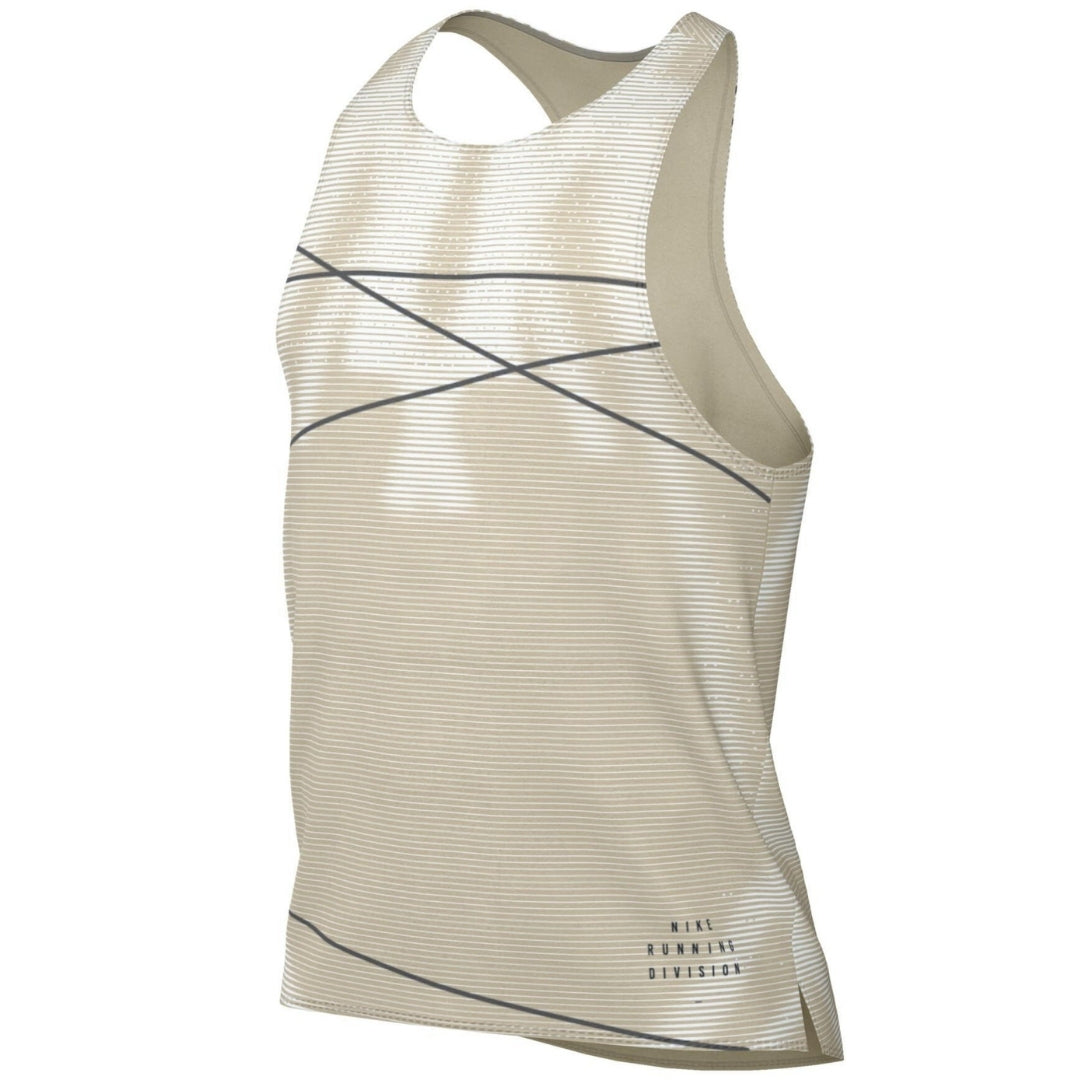 Nike Dri-Fit Beige Running Vest S