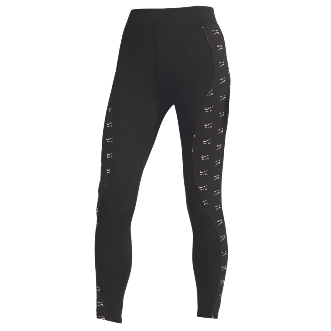 Nike Air All-Over Logo Black Leggings XS