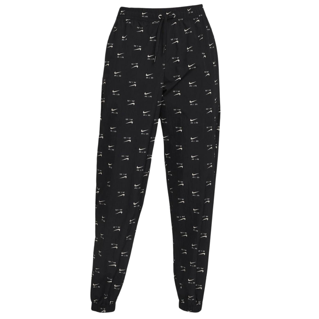 Nike All-Over Logo Black Thin Track Pants XS