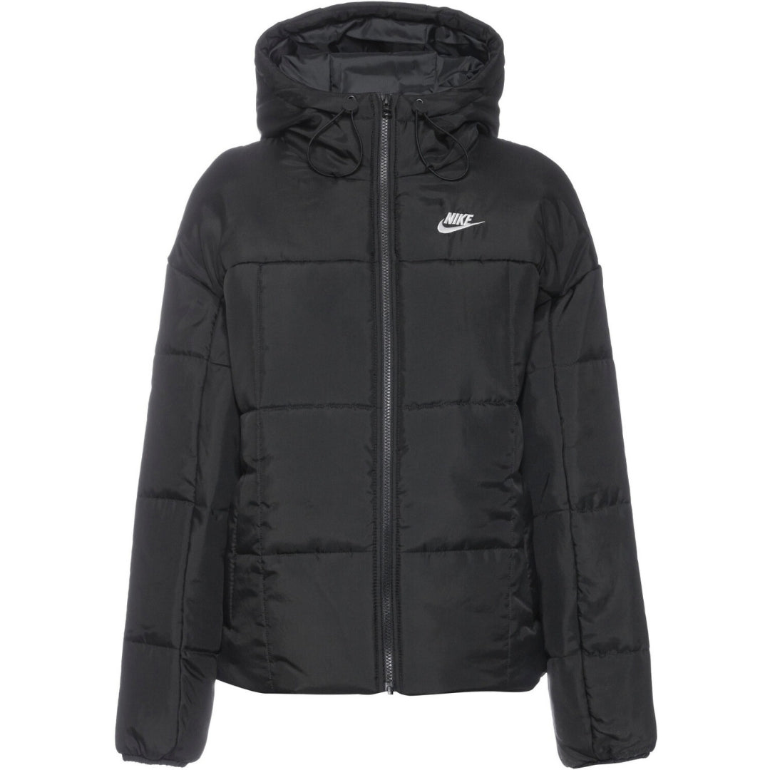 Nike Plain Quilted Black Puffer Jacket S