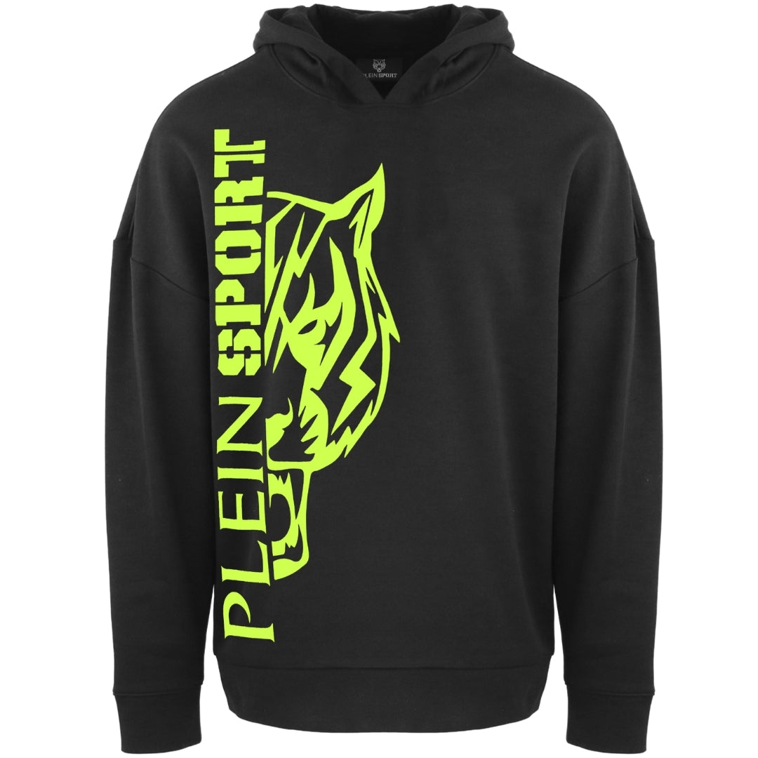 Plein Sport Side Logo Black Hoodie XL