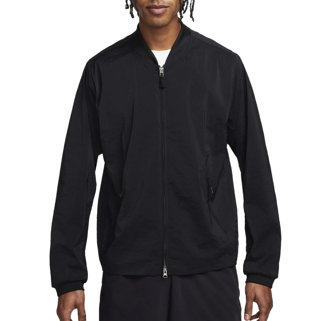 Nike Plain Black Training Jacket S