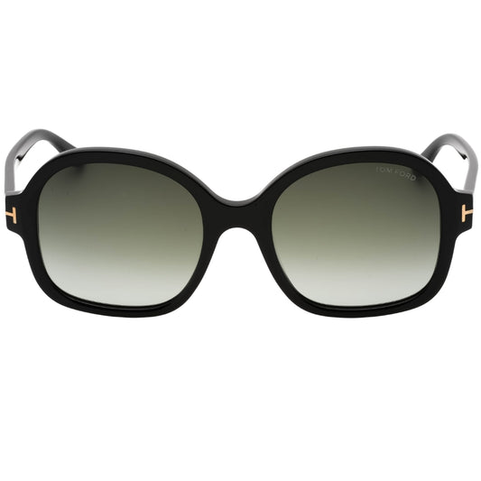 Tom Ford Smoke Lens Shiny Black Sunglasses One Size