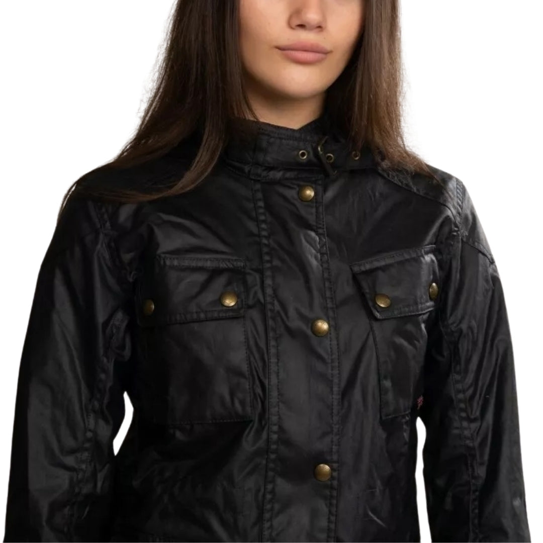 Belstaff Fieldmaster Black Waxed Jacket